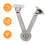 3 Sets Soft Close Cabinet Hinge Drop Down Hinge For Kitchen Wardrobe Toy Chamber 5