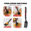 Silicone Flexible Fork,Heat- Fork Tools Safe Kitchen for Mix 3