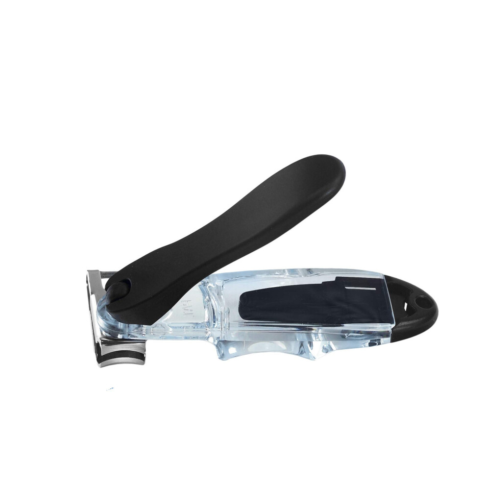 EZ Grip 360 Rotating Nail Clipper with Stainless Steel Blades and Ergonomic Foldable Design