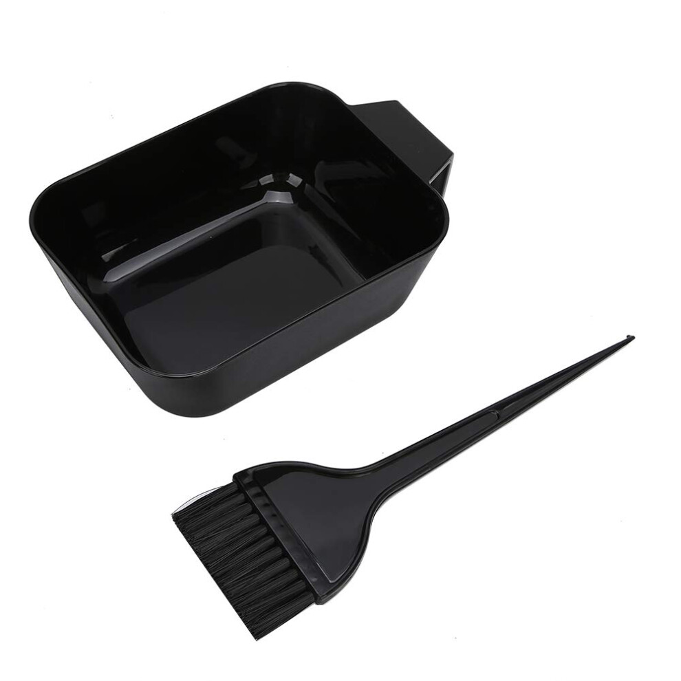 Hair Dyeing Kit with Mixing Bowl and Brush for Precise Color Application, Salon or DIY Use