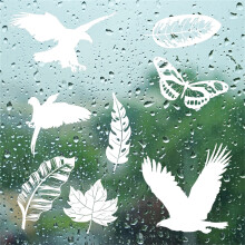 Kiplyki Vente en gros d'autocollants anti-collision pour vitres, motif colibri, afin d'éviter les collisions d'oiseaux sur les vitres.