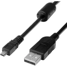 Cable USB de repuesto para transferencia de datos, sincronización y carga de cámara compatible con Sony Cybershot Cyber-Shot DSCH200,