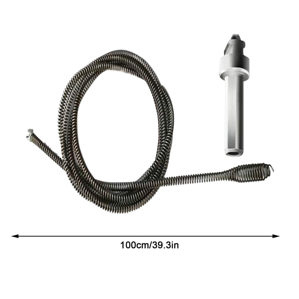 Ruhiku Gw Electric Drill Spring Pipe Dredge Tool Dredge Pipe Through Sewer Cleaner Spring Tube Drainage Tool 9773935615427