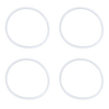Lot de 4 joints d'étanchéité en caoutchouc de 24 cm de diamètre intérieur pour autocuiseur