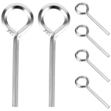 6 stk. standard unbrakonøkkel metall unbrakonøkkel metall unbrakonøkkel unbrakonøkkel for utgangsenheter