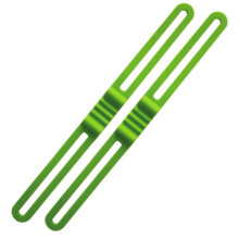 Toudaret2Pcs Correa para manillar de bicicleta con diseño antideslizante de silicona, larga y elástica. Accesorios de ciclismo.