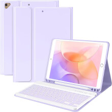 Billentyűzetes tok iPad9./8./7. generációs (2021/2020/2019) készülékekhez, levehető billentyűzet, kompatibilis az iPad9/8/7 készülékekkel
