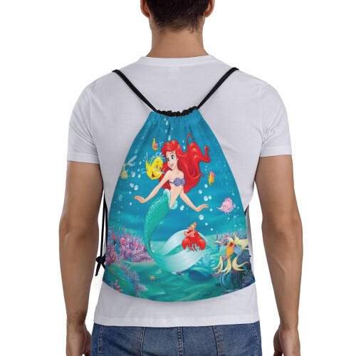 Τσάντα Ariel Classic με κορδόνι, πτυσσόμενη, αθλητική, γυμναστικής, τσάντα με κορδόνι, 1
