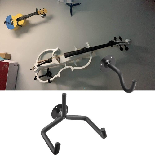 Support mural horizontal pour guitare électrique et basse, support à lattes R3J3 2