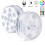 Tarmeek2Pcs Υποβρύχια φώτα LED με μαγνήτες και βεντούζες, 13LED αδιάβροχα φώτα πισίνας με 4