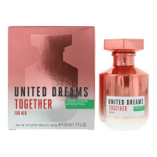 Apă de toaletă, Benetton, United Dreams Together, pentru femei, 50 ml