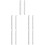 10Pcs White Tree Wraps for Tree Trunk Protection Outdoor Garden Use 3