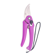 Garden Pruning Shears Stainless Steel Branch Cutter for Plants Flowers Grafting (Purple)