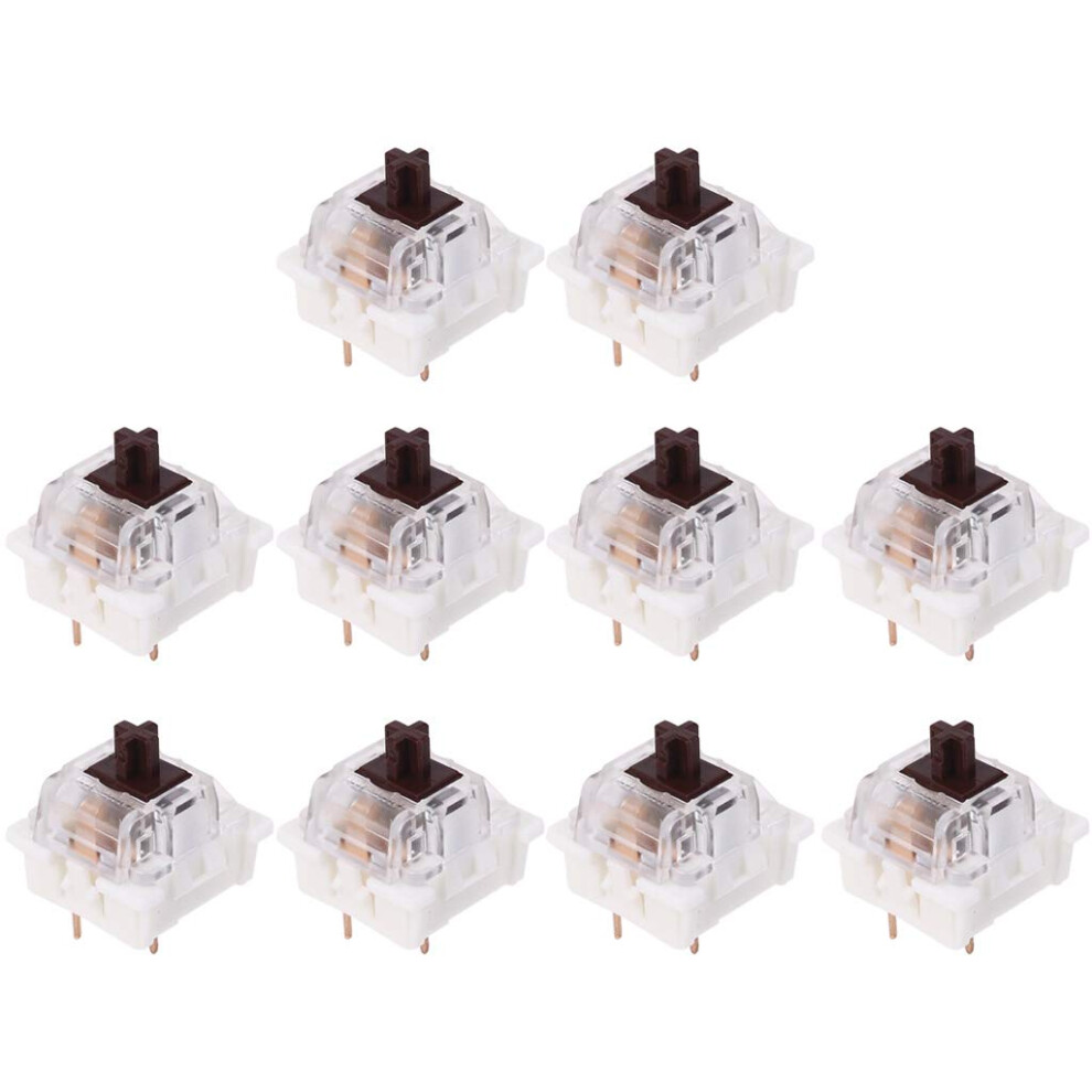Mechanical Keyboard Switches 3 Pin Led Mx Compatible With Detachable Oem Keycaps For Gaming 9164114837233