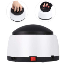Nail Polish Remover Machine with Fast Gel Removal, FiveFinger Steamer for Salon and Home Use, Black
