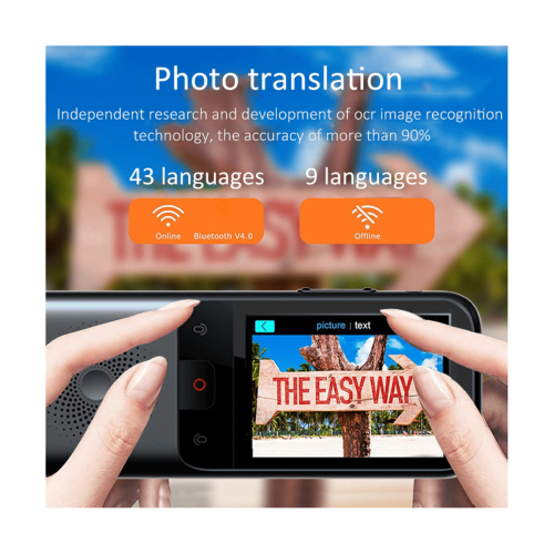 T11Translator Έξυπνος Μεταφραστής Φωνής134Γλώσσες Online Μεταφραστής WIFI για Ταξιδιωτικές 2