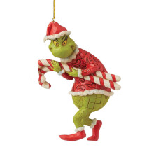 Weihnachts-Grinch-Ornamente (2 kaufen, 1 gratis) – Acryl-Weihnachtsbaumdeko, geeignet für Zuhause, Auto, Rucksack, Geschenk für Kinder