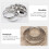 2pcs Round Pizza Saucing Ring Heat-resistant Pizza Muffin Ring Pizza Baking Tool 4