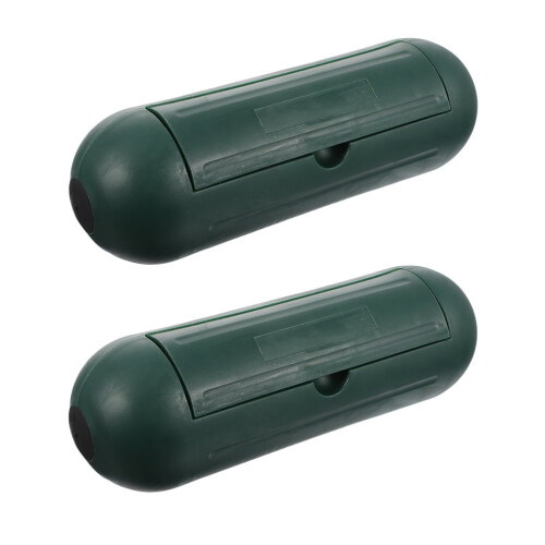 Guangmc2pcs Καλύμματα καλωδίων σε σχήμα κάψουλας, ανθεκτικά στις καιρικές συνθήκες,