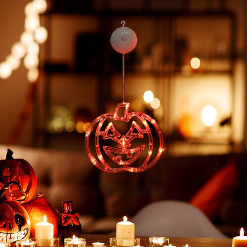 Λάμπα αναρρόφησης LED για το Halloween Gnobogi, εορταστική διακοσμητική διάταξη φωτισμού,