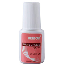 Nail Glue with Brush for False Nails, 7g Strong Nail Adhesive for Nail Art Decorations