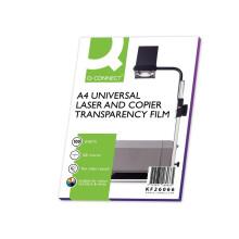 Clear Over Head Projector Printing Film Pack of 100