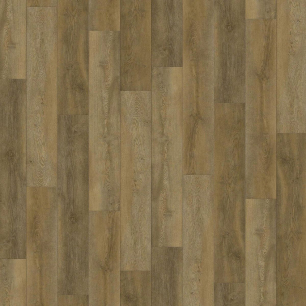 (2.23Mâ² / Pack, Rustic Oak) 5Mm Spc Click Lvt Flooring 9507416858757