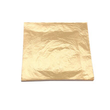 100 Sheets Copper Foil Sheets for Crafts 14x14cm Durable Metallic Paper for Elegant Decoration