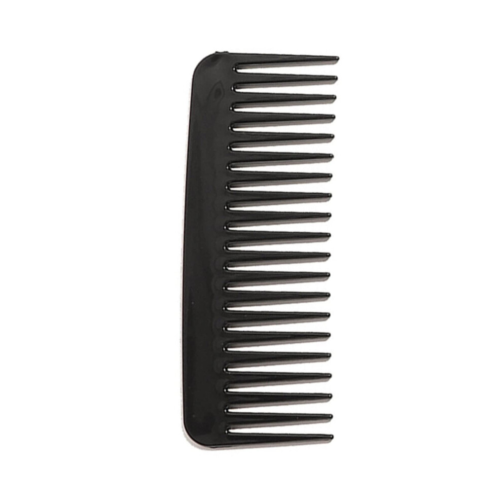 Unisex Wide Tooth Comb Detangling Hair Brush For Curly And Thick Hair With Gentle Antistatic Grip