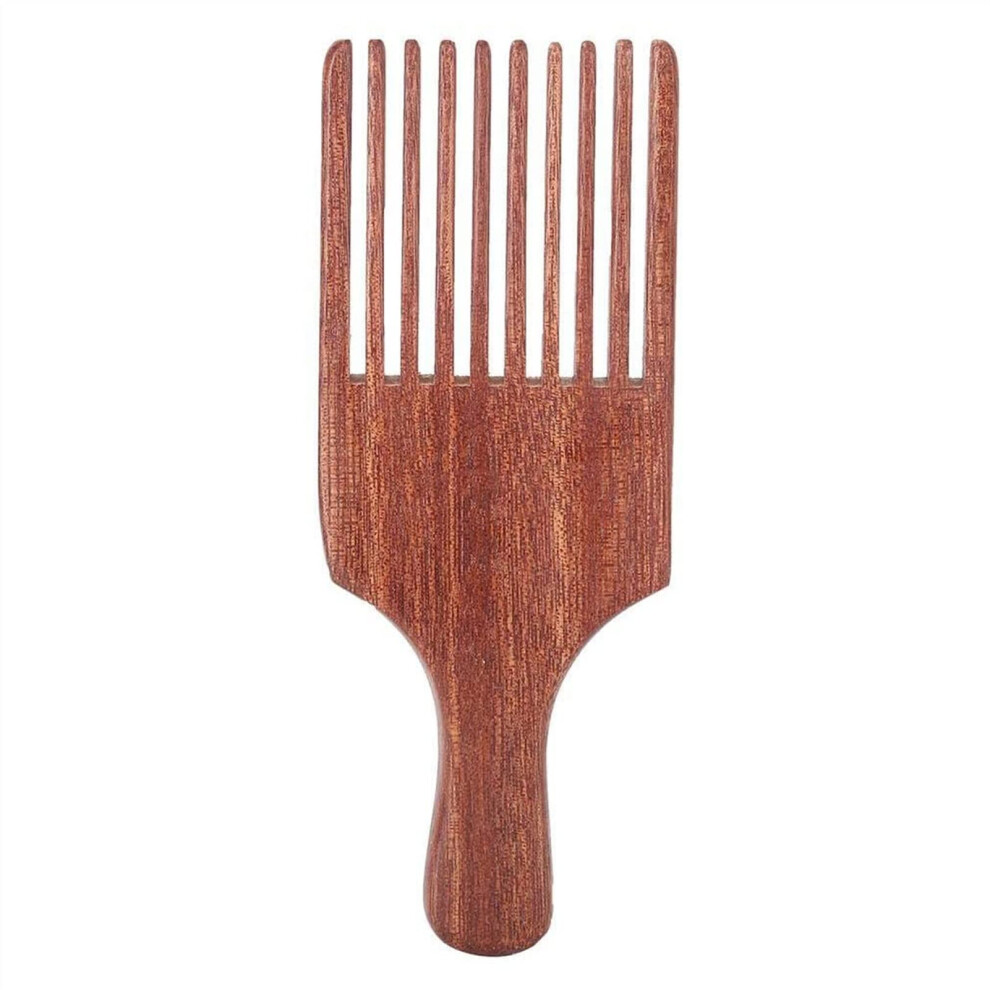 Unisex Wooden Beard Comb For Men Antistatic Wide Tooth Handmade Hair And Beard Styling