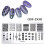 Nail Stamping Plate Rectangle Stainless Steel DIY Manicure Template with Precise Pattern Transfer 1