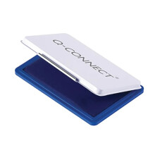 Stamp Pad Metal Case Large 126 x 81mm Blue KF15438