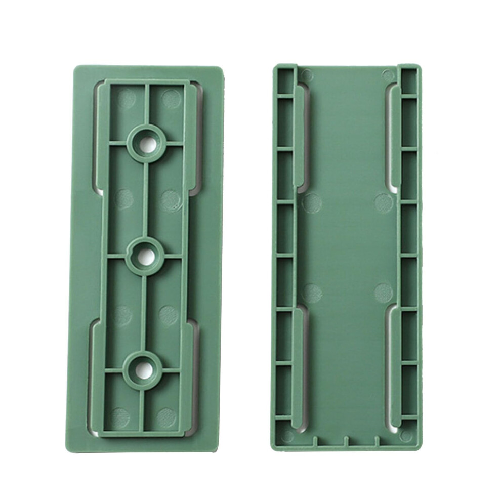 Power Strip Holder With Adhesive Mount Design, Wall Mounted Socket Organizer For Cable Clutter Reduction 9365369138551