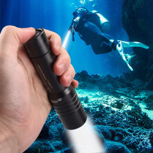 Portable Zoom Underwater Lantern IPX68, Compatible with Diving, Hunting, Fishing Flashlight, Christmas Home Decor