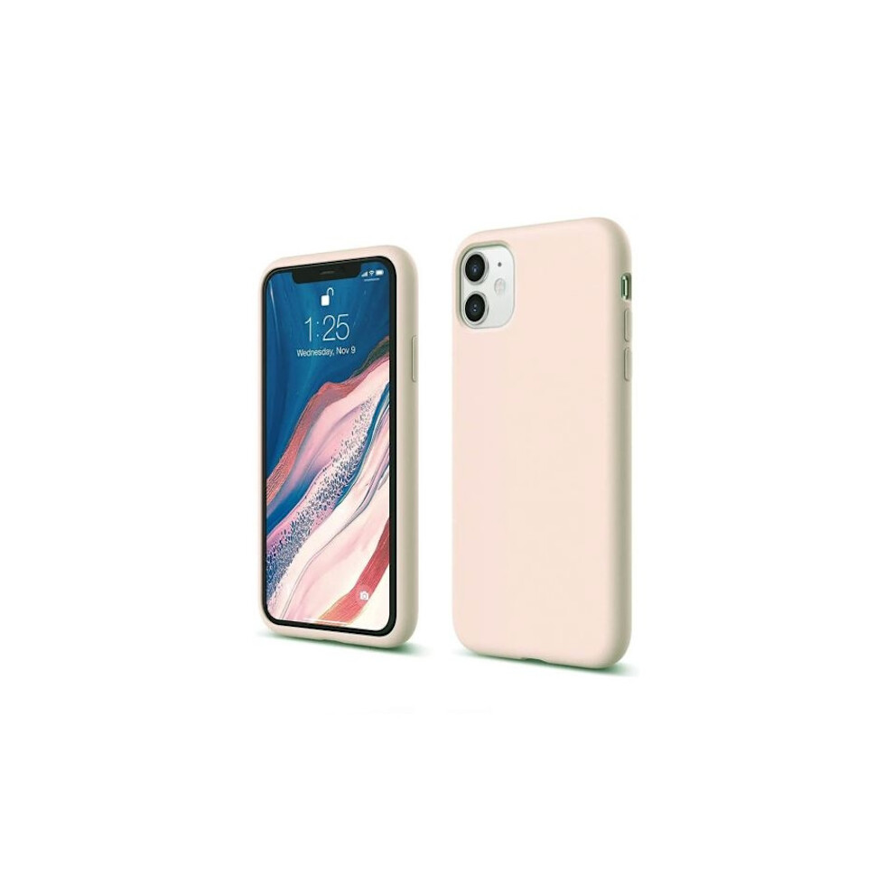 Rvelon Compatible With Iphone 11 Case - Silicone Beige Cream 9773935411968