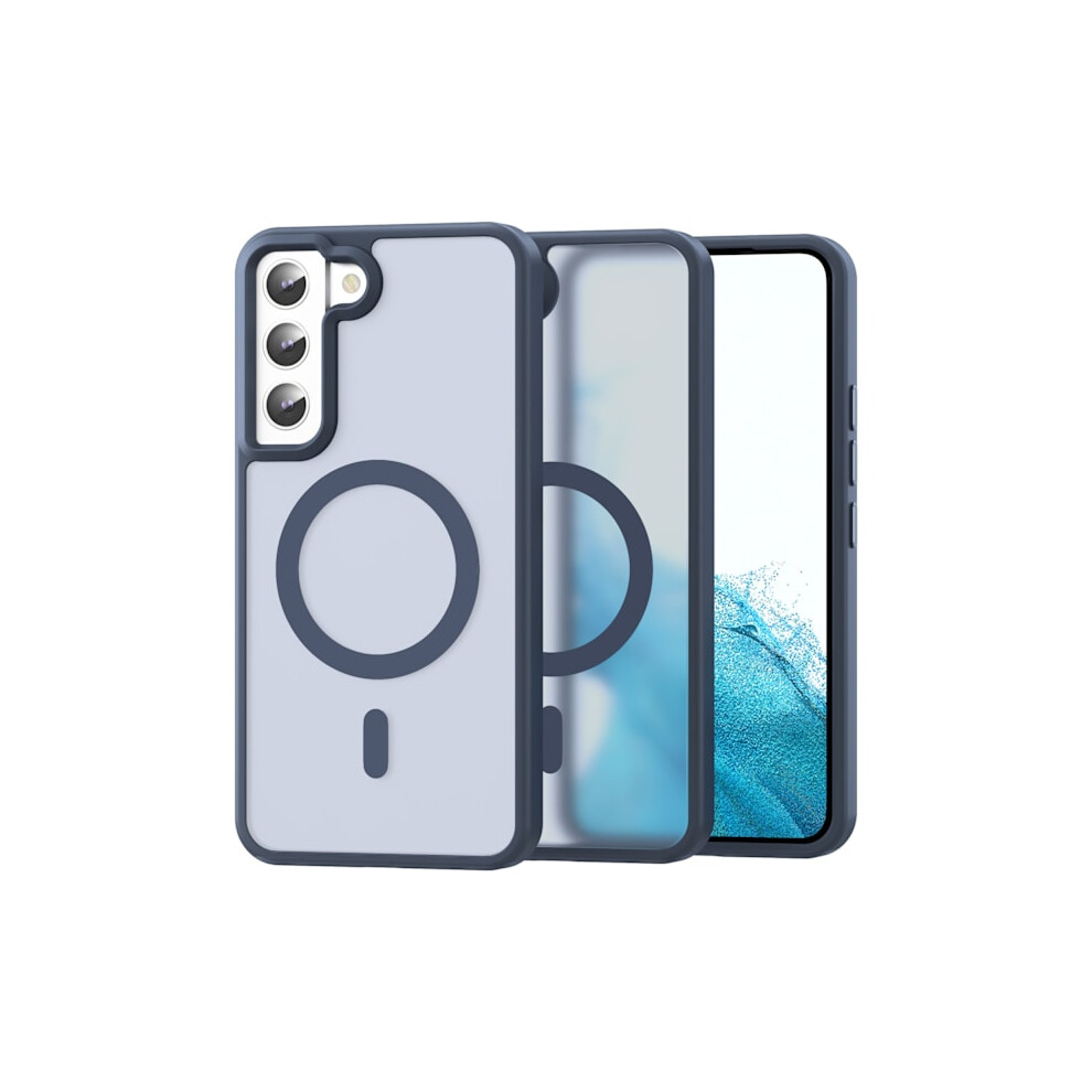 Colorpop Compatible With Samsung Galaxy S22 Case Ch Magsafe Matte Dark Blue 9773935412101