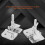 2pcs Butterfly Frame Hinge Clamp Durable Silk Screen Printing Hobby Printer 7