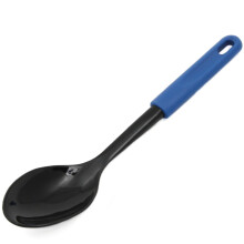 Chef Craft Basic Nylon-Bratlöffel, 29 cm, Blau/Schwarz