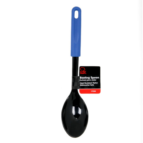 Chef Craft Basic Nylon-Bratlöffel, 29 cm, Blau/Schwarz 1
