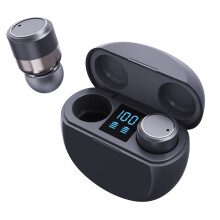 Écouteurs stéréo sans fil Bluetooth 5.0 EQWLJWE, étanches, pour le sport et les déplacements. Offre spéciale fêtes.