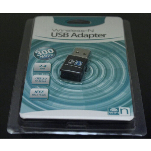 Simyoung 300 Mbit/s Mini-USB-WLAN-Adapter 802.11n/g/b LAN-Internet-Netzwerkadapter 1