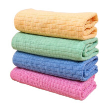 Lot de 4 torchons de cuisine Yonrjhukm, en fibres de qualité supérieure, réutilisables et absorbants. Dimensions : 40 x 30 cm.