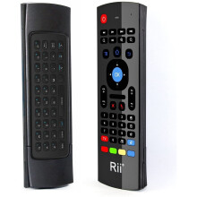 MX3 Wielofunkcyjna mysz 2.4G Fly Mouse Mini bezprzewodowa klawiatura z pilotem na podczerwień i 3-żyroskopem + 3-czujnikami G dla Google