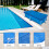 Cubierta rectangular plegable Eease para piscinas hinchables - 220*150 cm 5