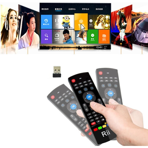 MX3 Multifunction 2.4G Fly Mouse Mini Wireless Keyboard & Infrared Remote Control & 3-Gyro + 3-Gsensor for Google 2