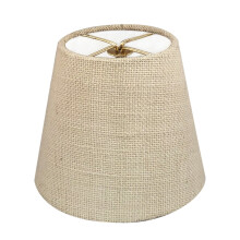 Royal Designs, Inc. Clip-on kroonluchterkap CS-1101-6NBL, natuurlijke jute stof, 4x6x5,5