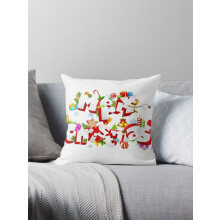 AVOI Merry Christmas Fodere per cuscini decorativi Fodere per cuscini Fodere per cuscini Divano Due lati