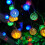 Vorkoi Disco Balls String Lights, φορητή διακοσμητική γιρλάντα με κρεμαστή γιρλάντα με 3