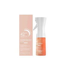 Sunscreen Spray SPF 42 NonAerosol Mist Hydrating QuickDry No White Cast for Face 3PCS
