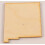 1 Pc, Medium 11.75" X 12" X 1/4" Thick New Mexico State Cutout 1